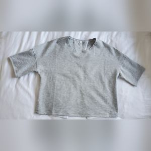 Lululemon boxy cropped tshirt